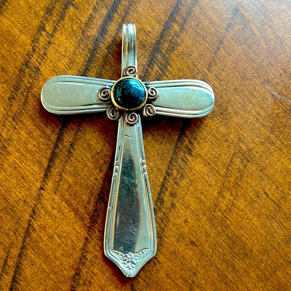 Jewelry - Utensil Jewelry, Cross Pendant